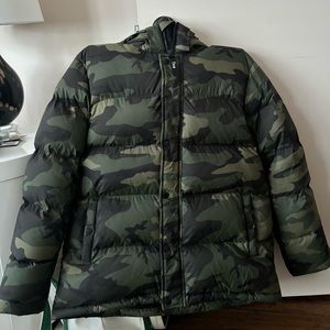 TNA “The Super Puff” Camo Winter Coat